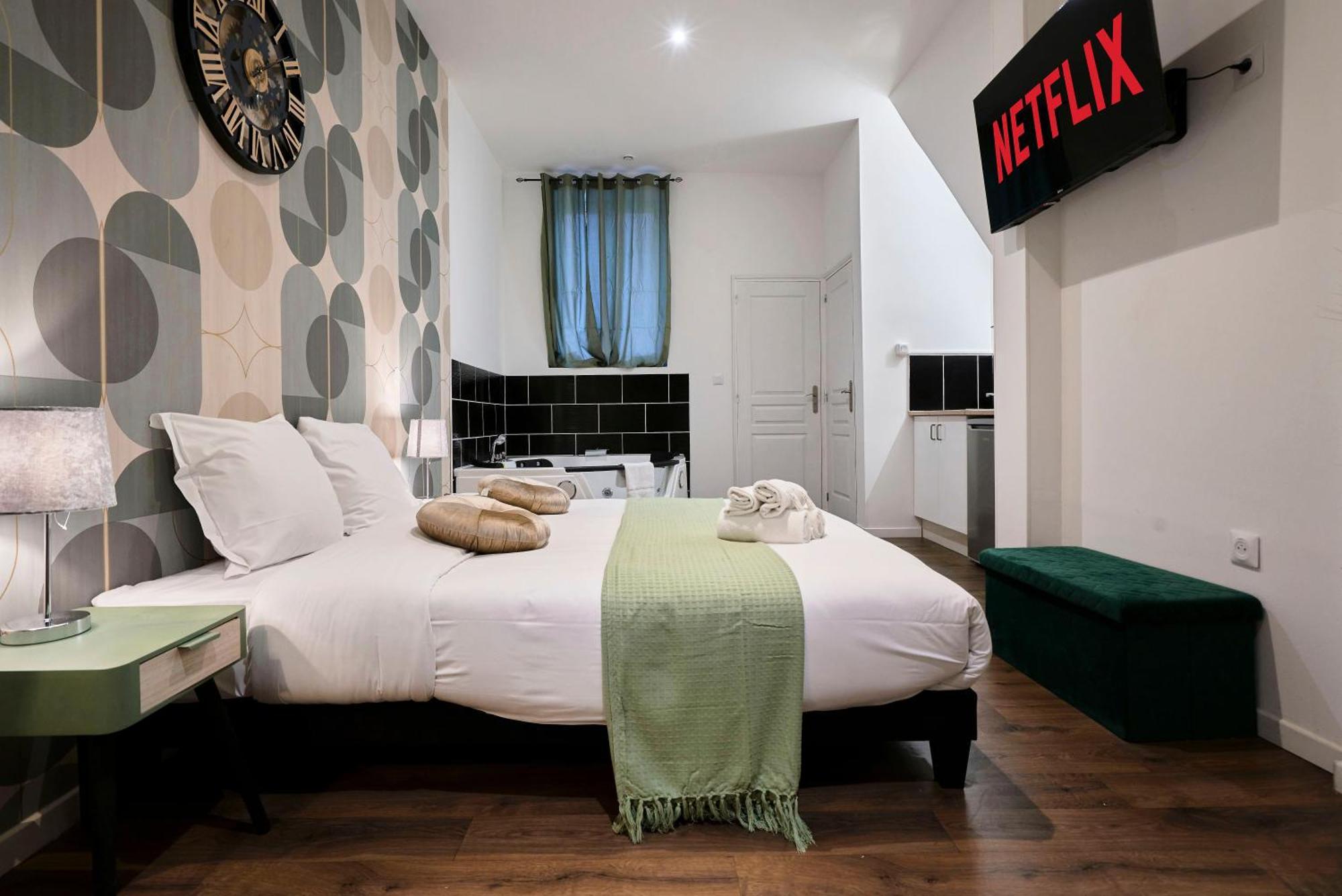 Apartmán Ng Prestige - Miln 1 - Balneo - Wifi & Netflix Roubaix Exteriér fotografie